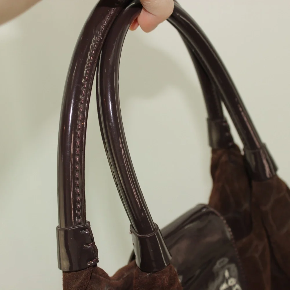 Kate Spade Brown Turnlock Shoulder Satchel